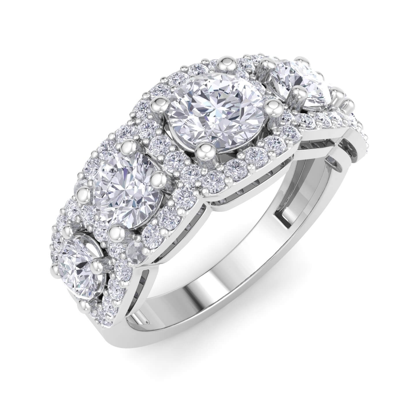 טבעת יהלומים לאישה