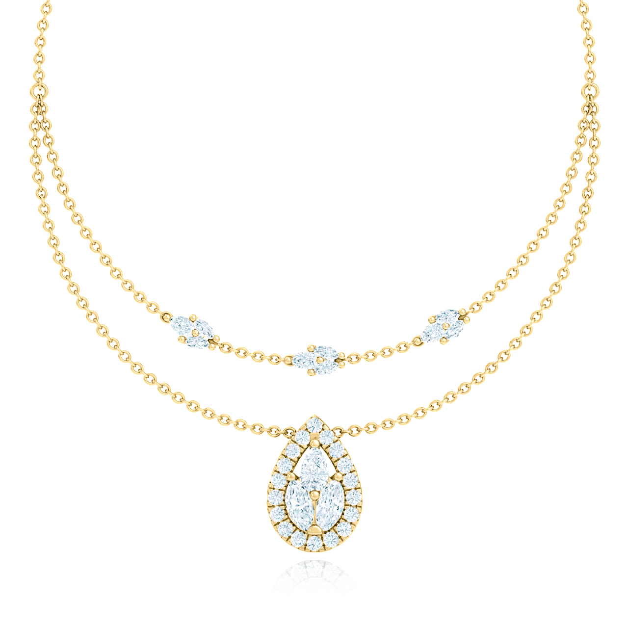 תליון יהלומים 