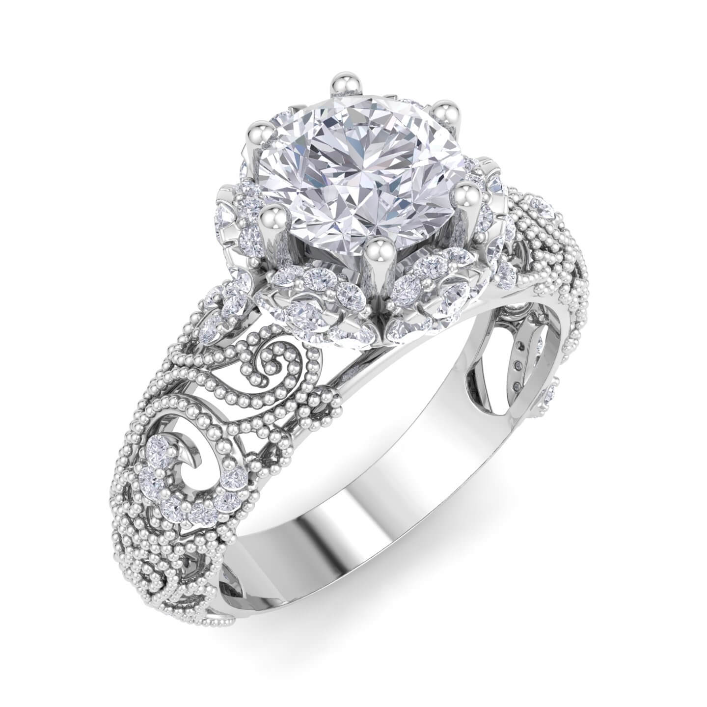 טבעת אירוסין וינטג'