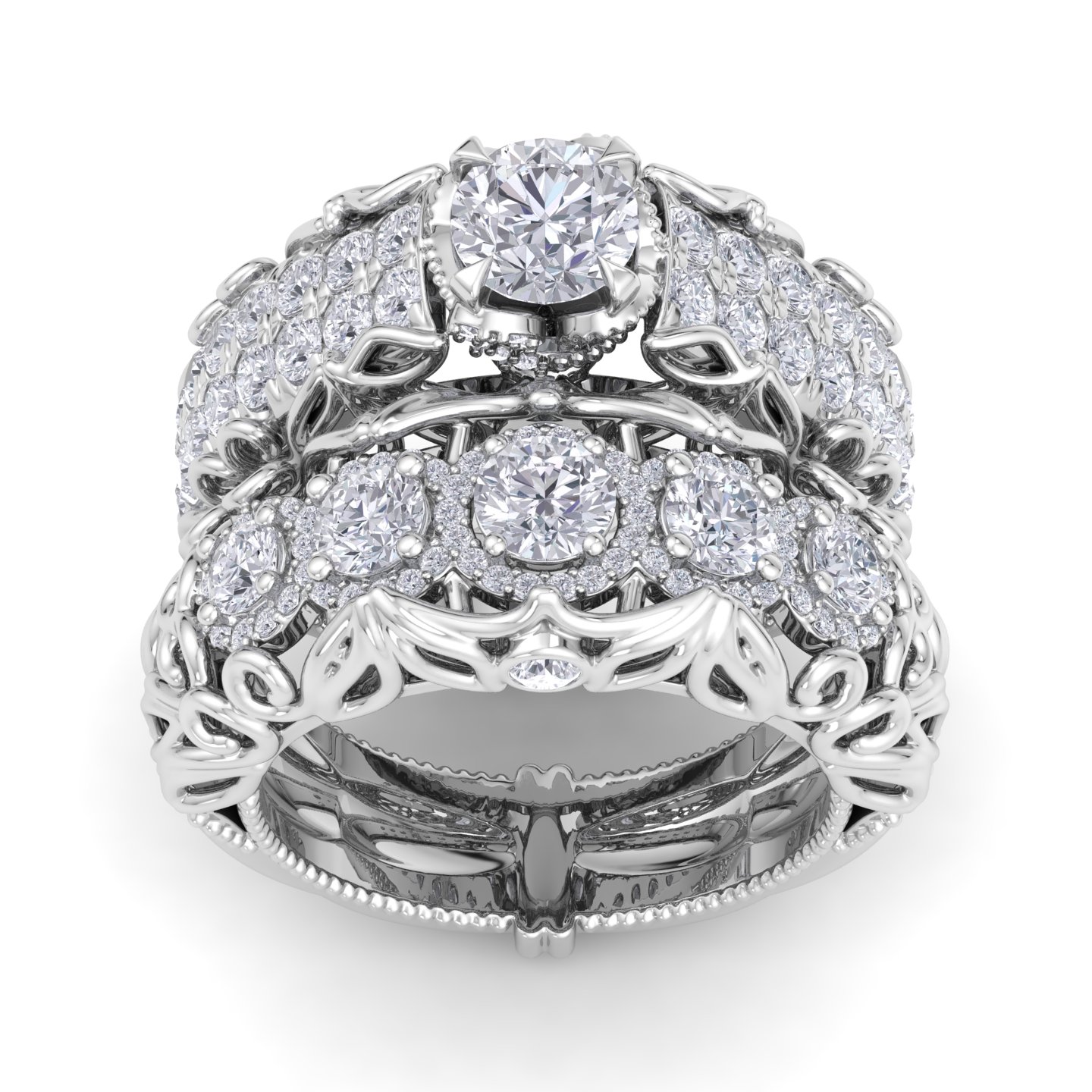 סט טבעות גולדיאם