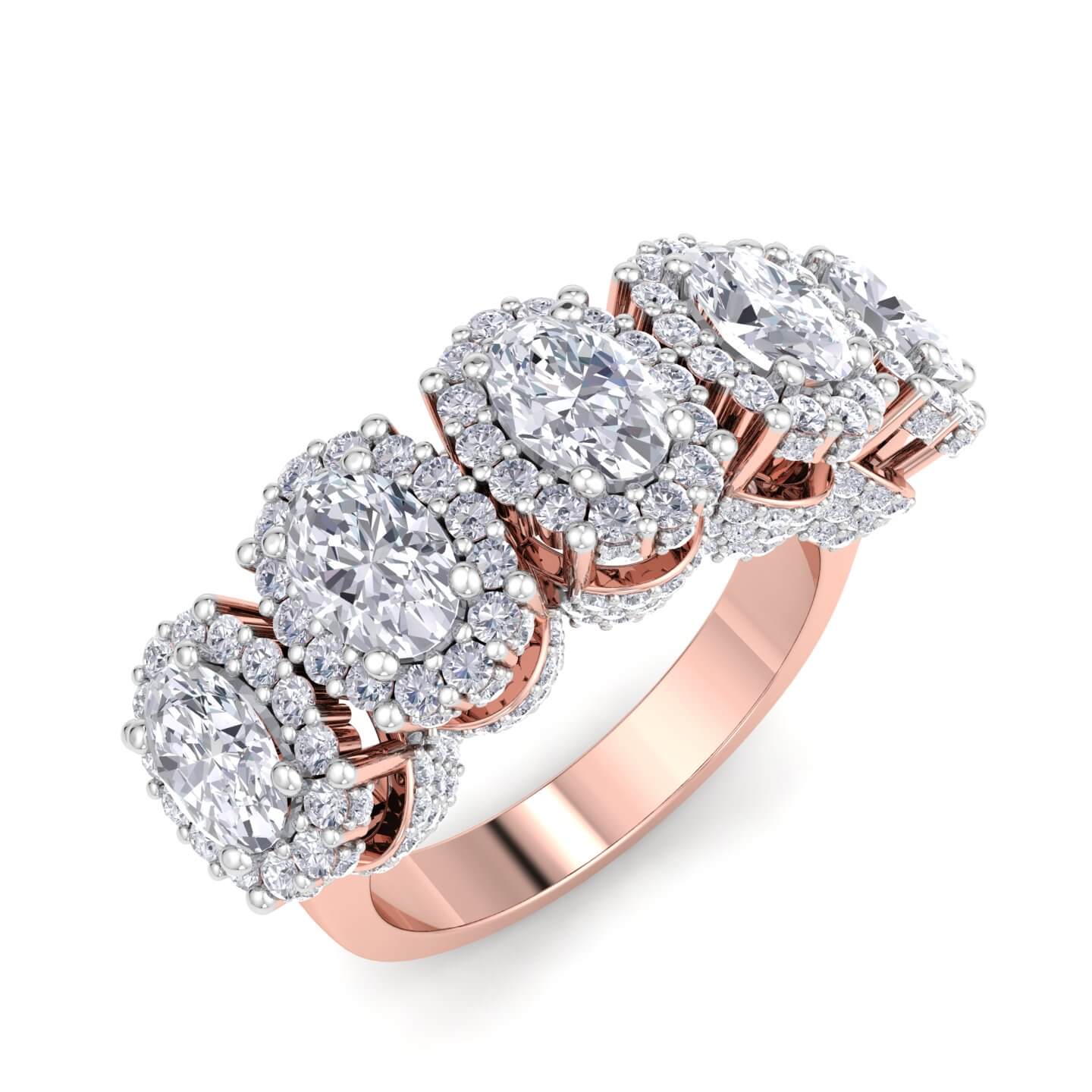 טבעת יהלומים 