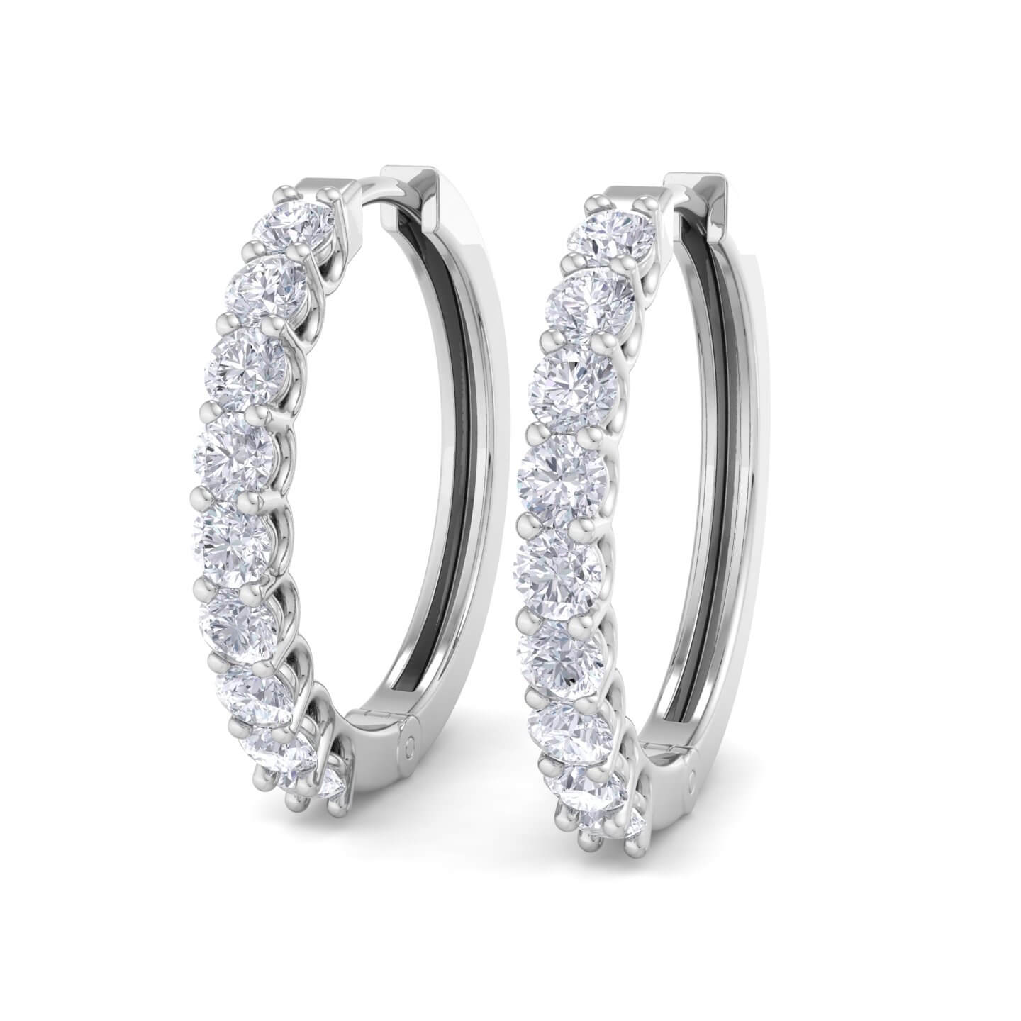 עגילי זהב ויהלומים