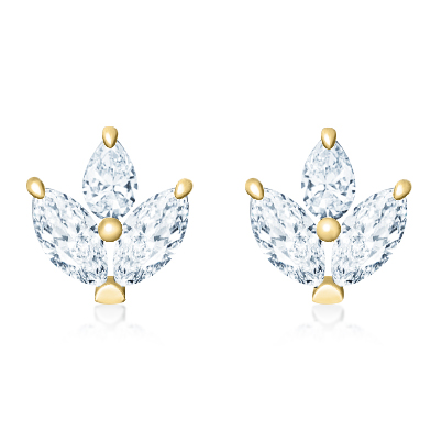 עגילי יהלום