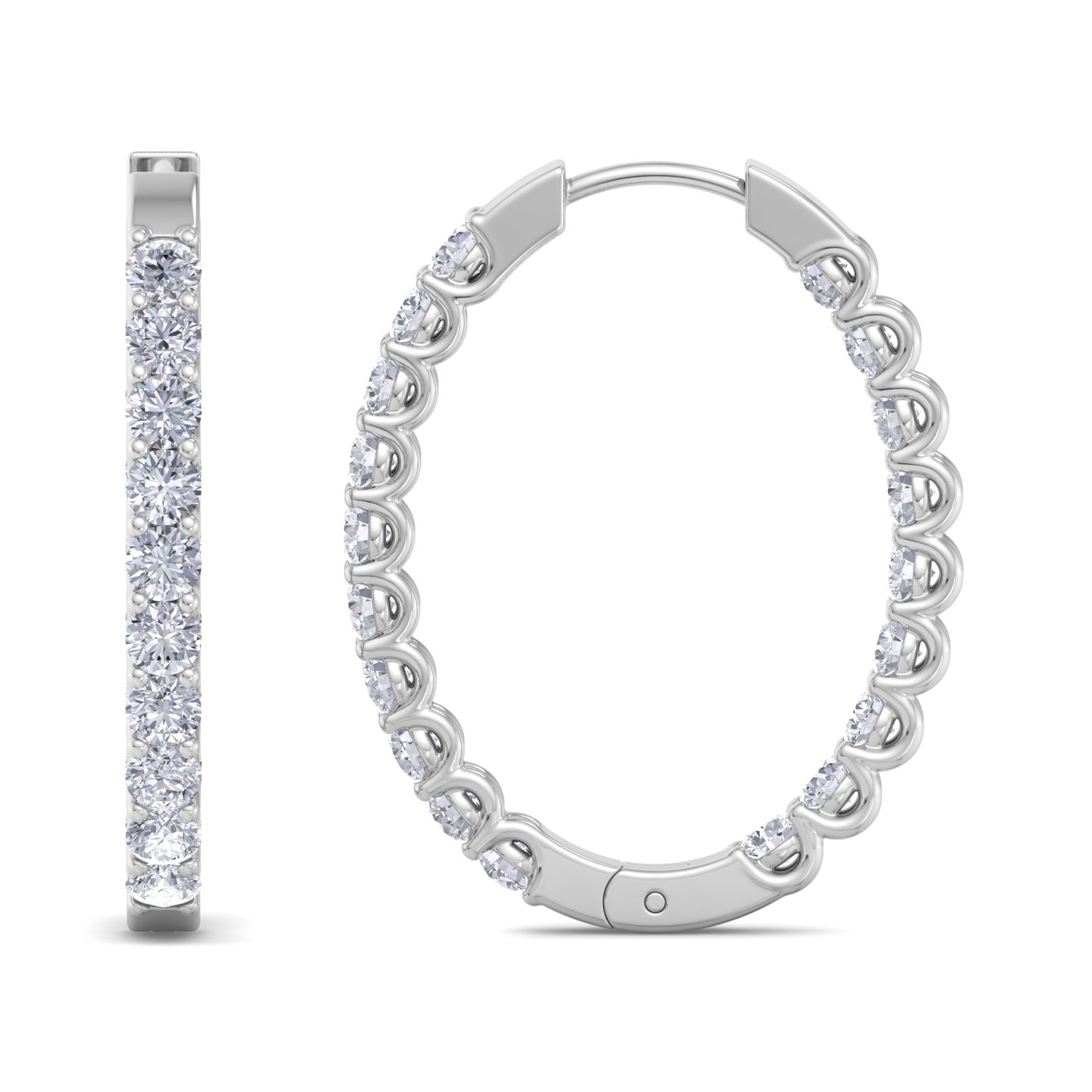 עגילי יהלומים