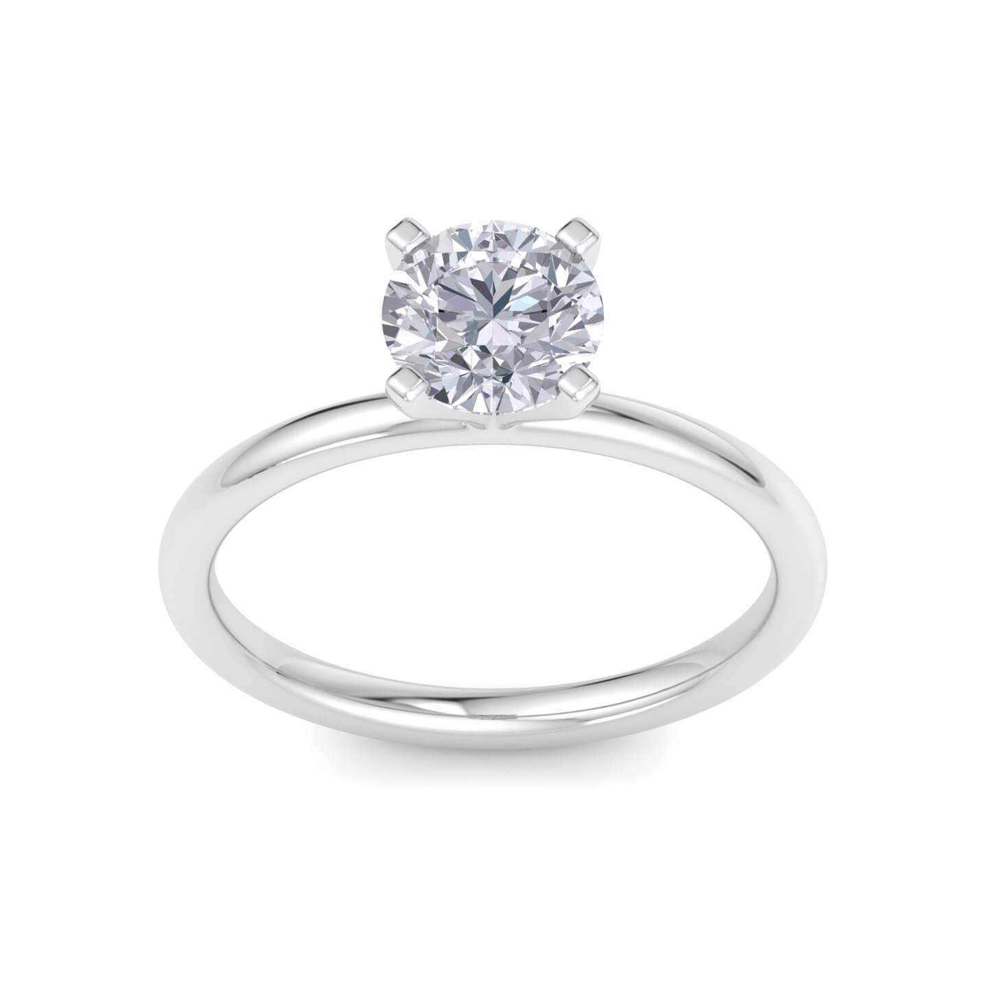 טבעת אירוסין עדינה