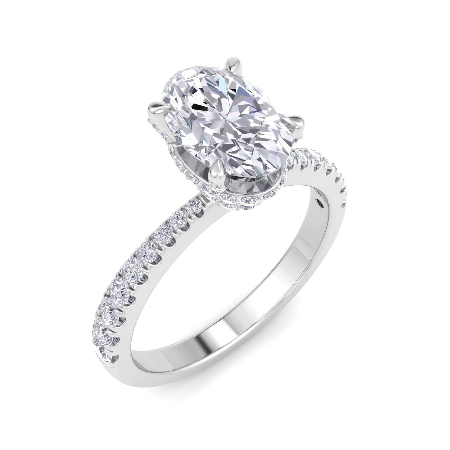 טבעת יהלומים יוקרתית