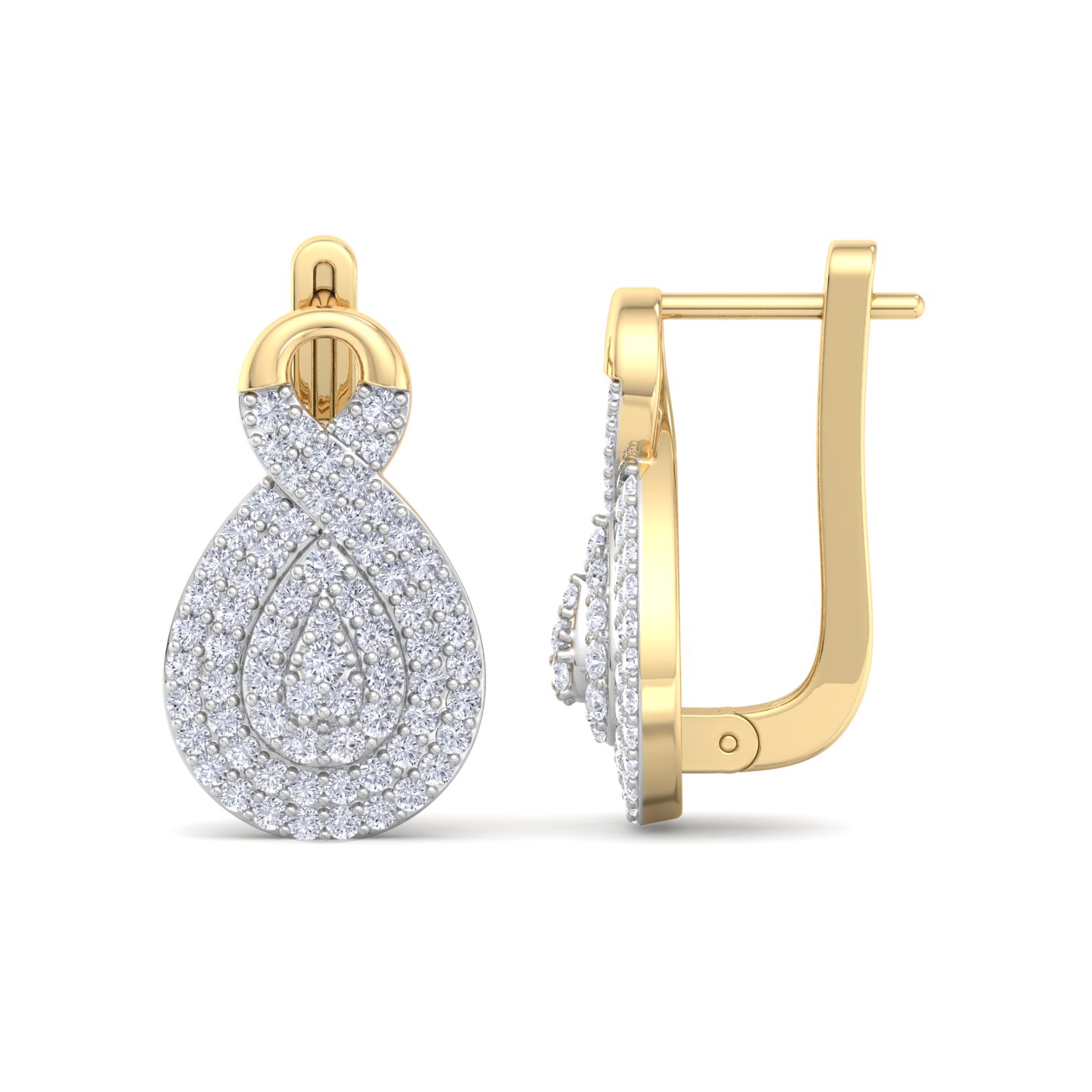 עגילי יהלומים