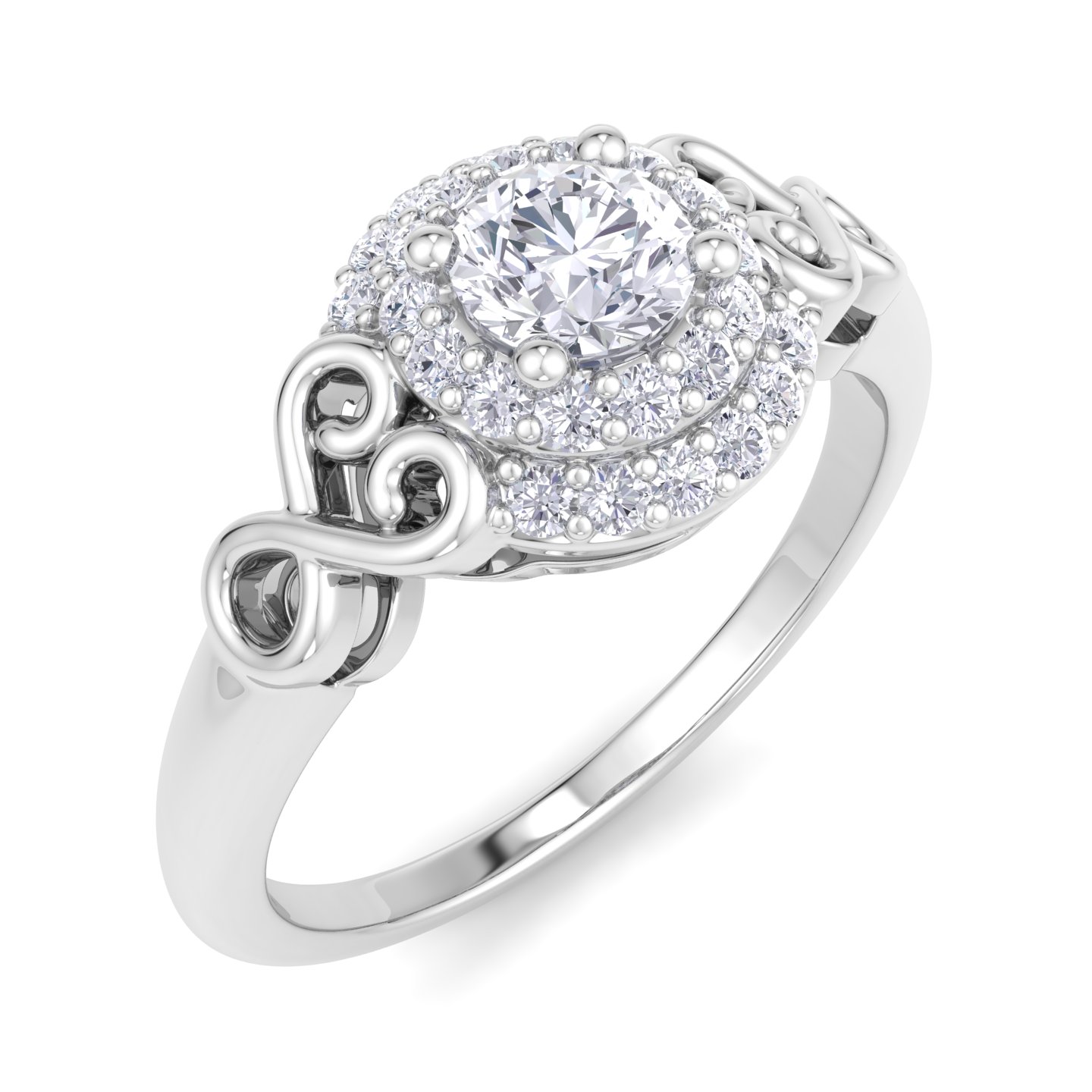 טבעת יהלומים