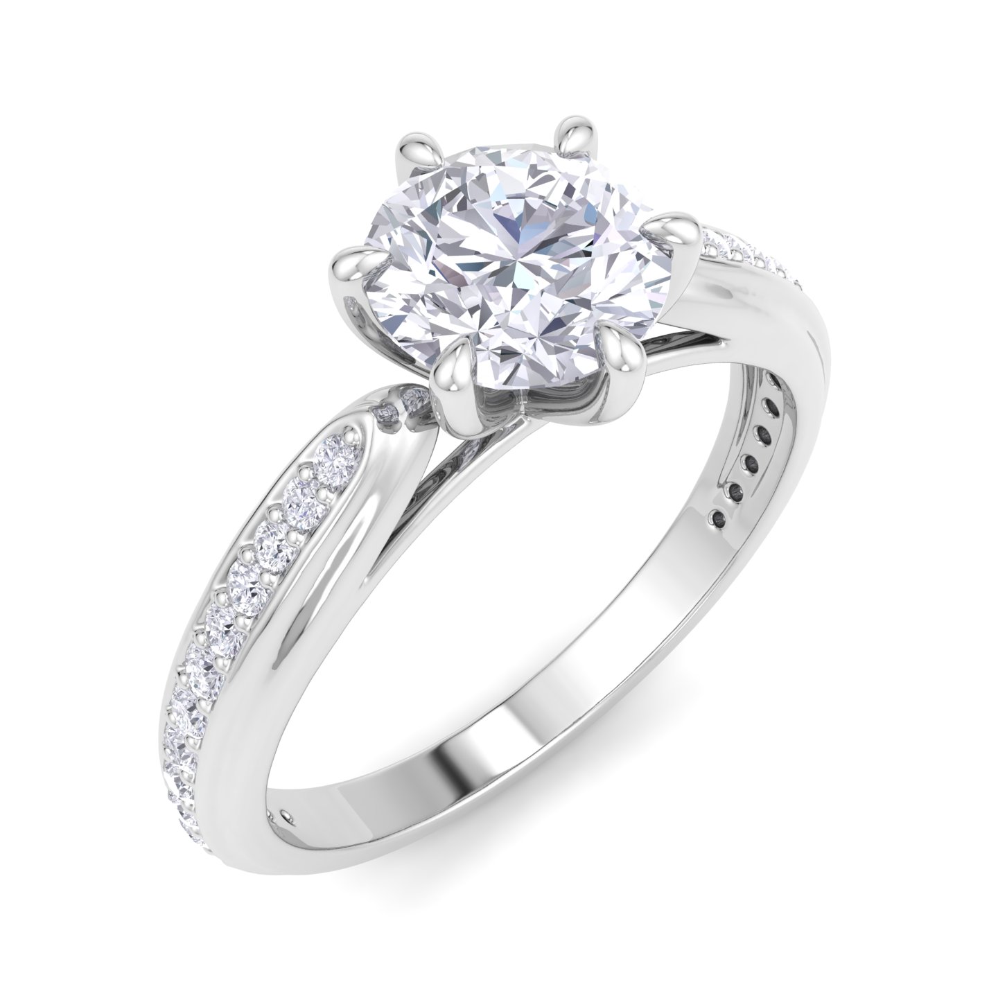 טבעת אירוסין קלאסית