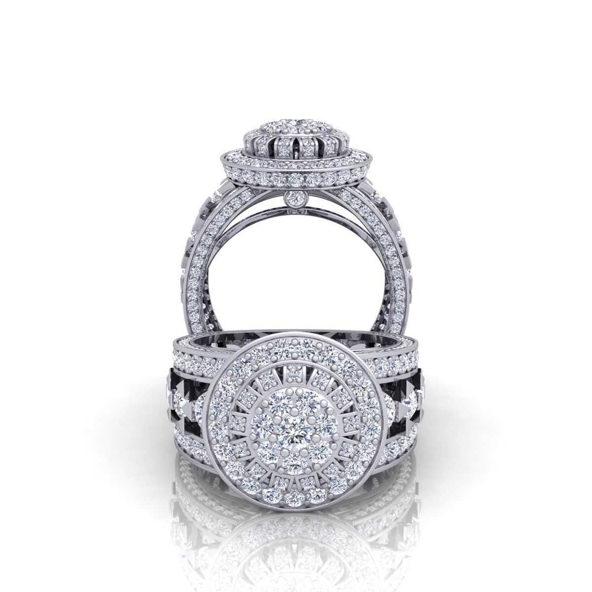 טבעת זהב מרשימה לגבר