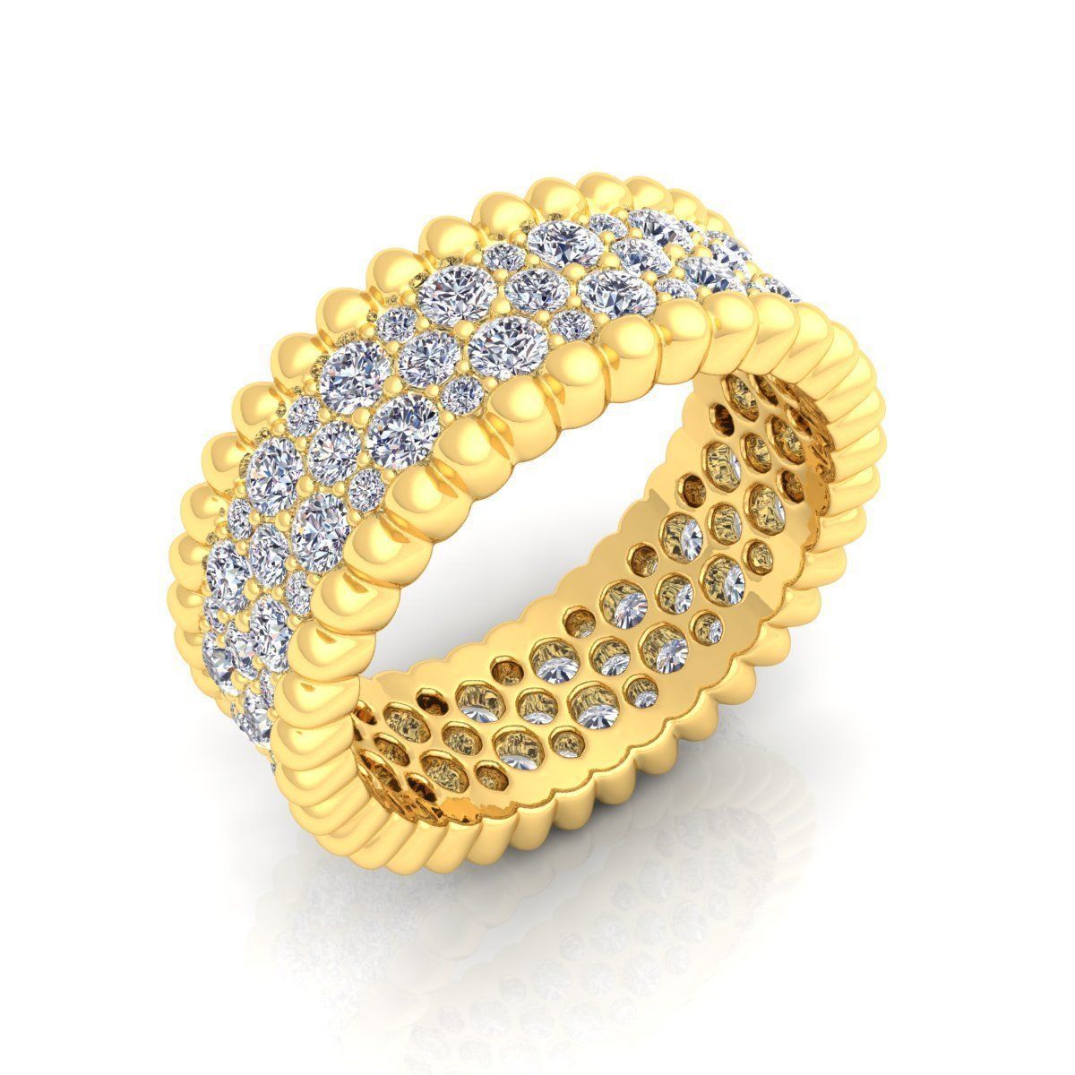 טבעת זהב מרשימה לגבר