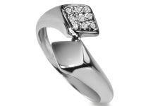 טבעת יהלומים מעוצבת