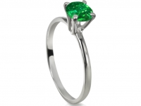 טבעת זהב אמרלד 1 קארט