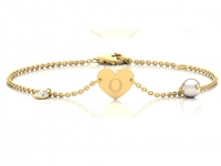 תכשיטי שם- עיצוב לב לאישה ולנערה