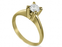 טבעת זהב זהוב לאירוסין