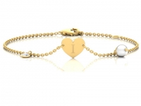 צמיד עם יהלום תלוי מרשים ליויום