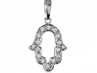 שרשרת חמסה זהב ויהלומים