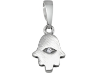 תליון חמסה עם עין יהלום