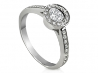 טבעת אירוסין יוקרתית