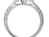 טבעת אירוסין עדינה