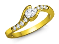 טבעת אירוסין יהלום 