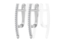 עגילי יהלומים יוקרתיים