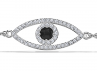 תליון עיין הרע יהלום שחור