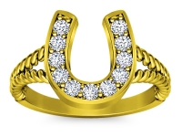 טבעת זהב לגבר