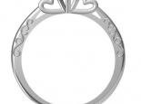 טבעת אירוסין וינטז עדינה