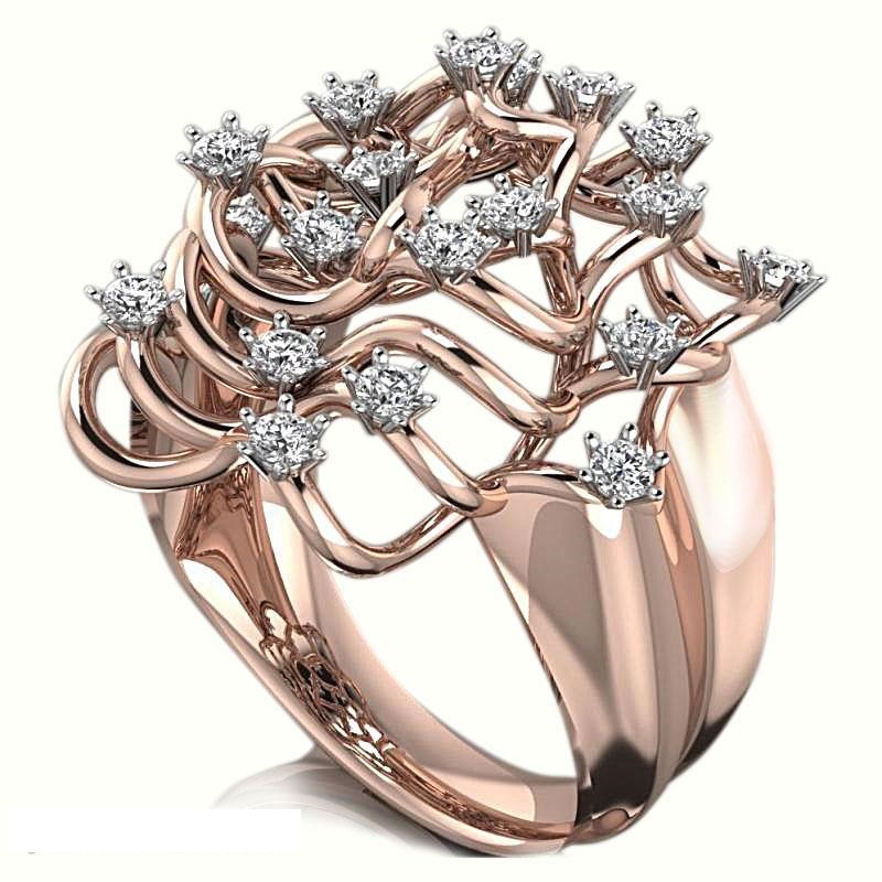 טבעות יהלומים מעוצבות