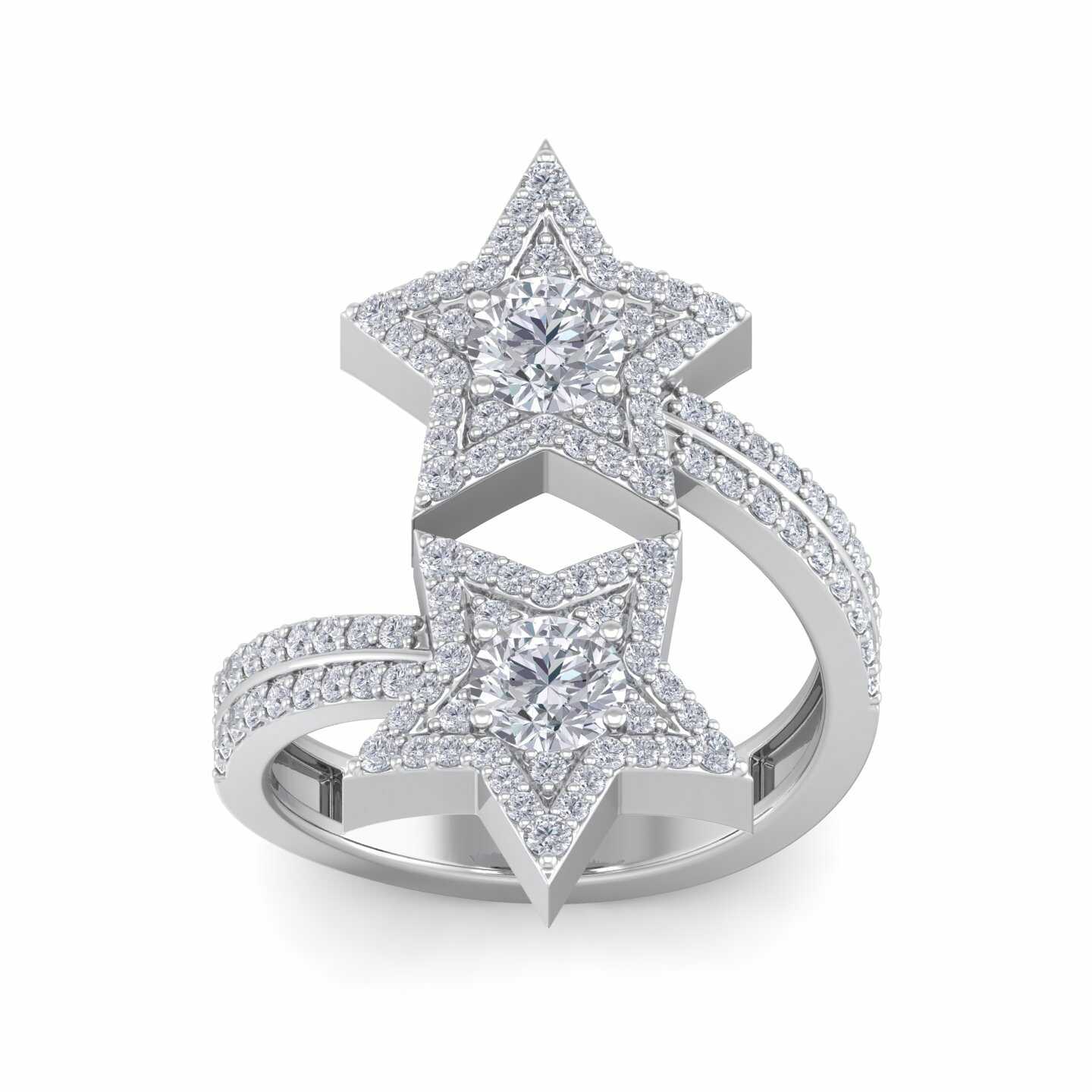 טבעת יהלומים