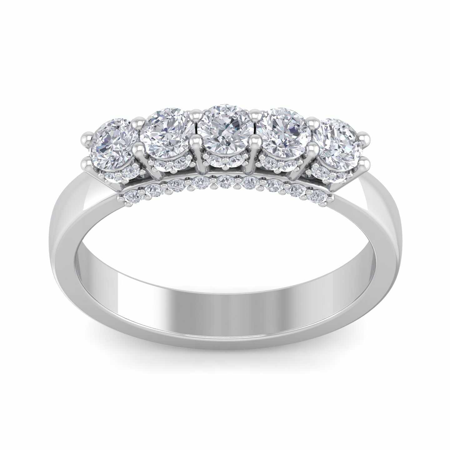 טבעת יהלומים לאישה