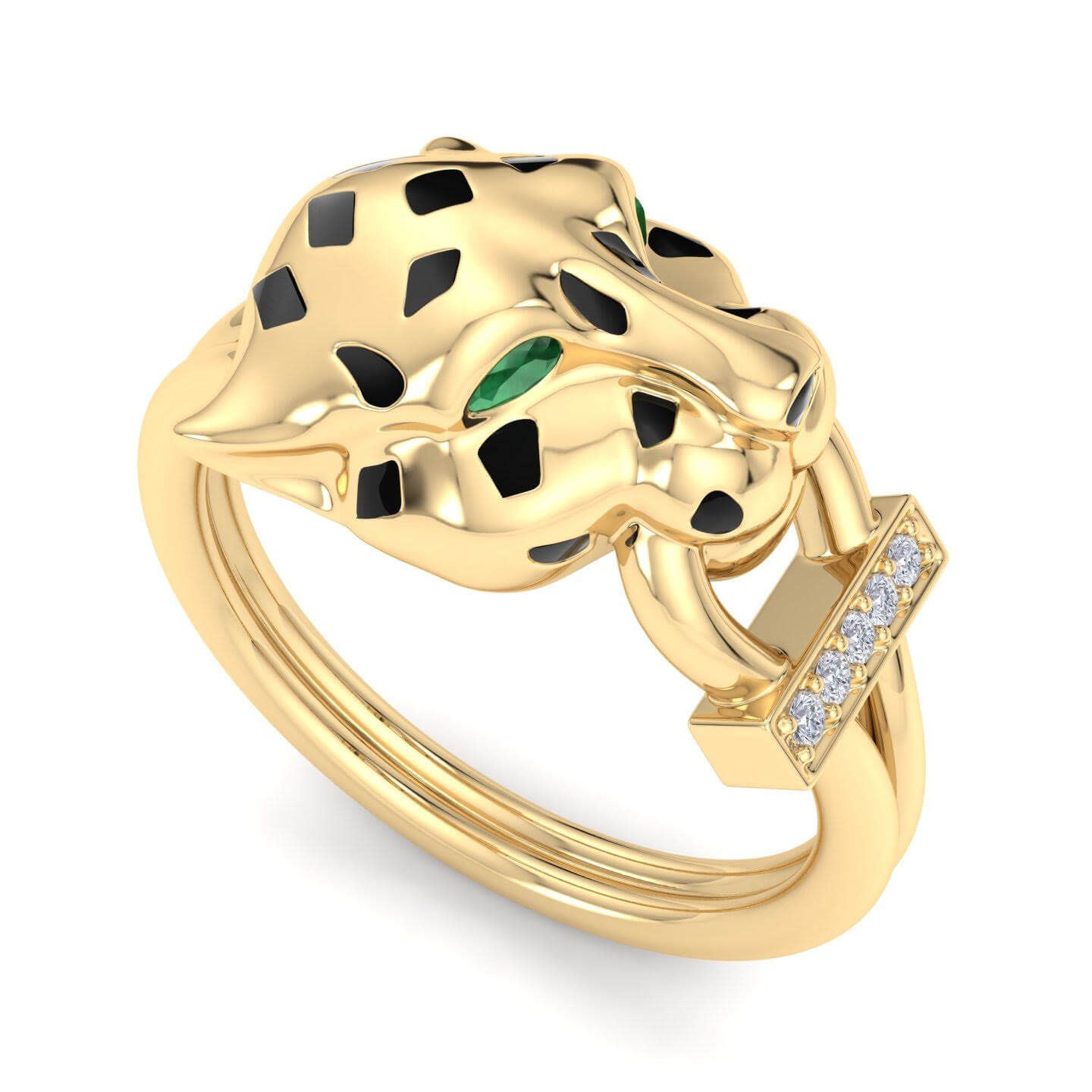 טבעת נמר לגבר