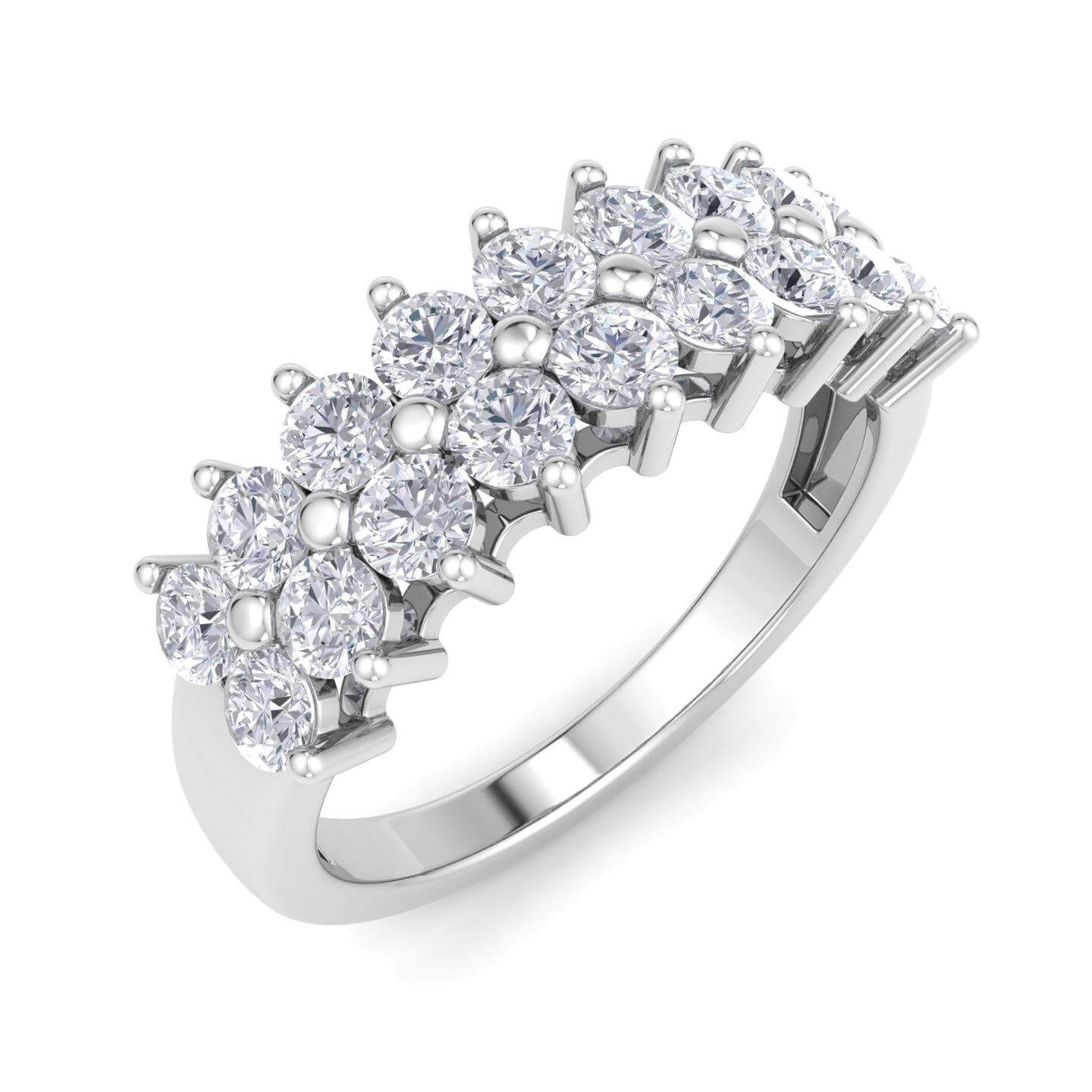 טבעת יהלומים לאישה