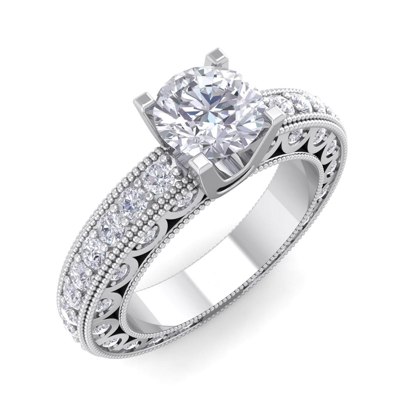 טבעת אירוסין יוקרתית