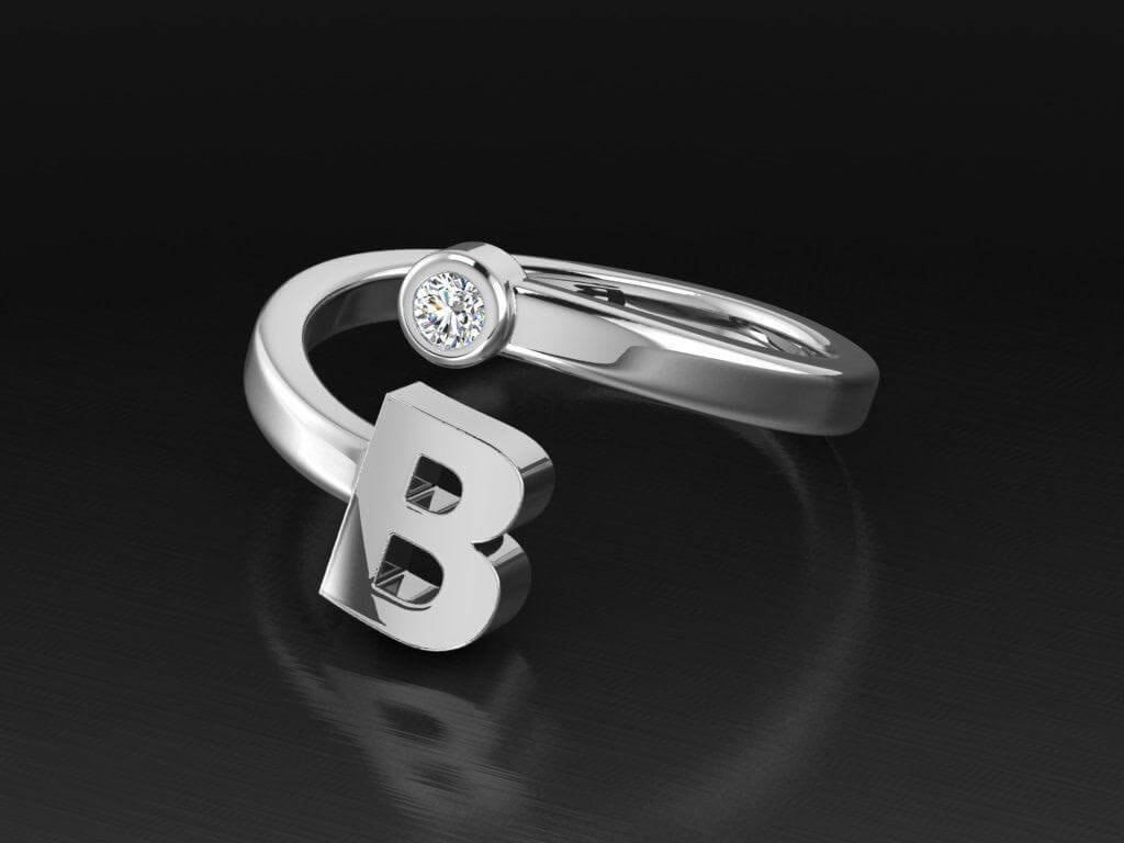 טבעת עדינה לאישה 