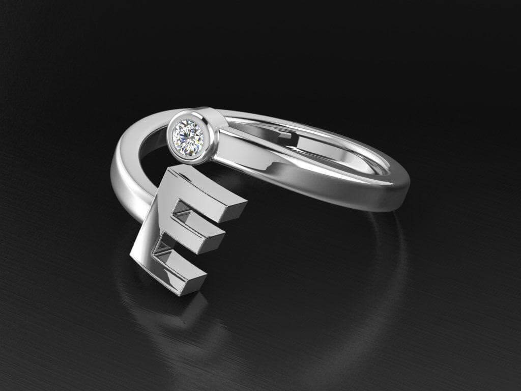 טבעת עדינה לאישה 