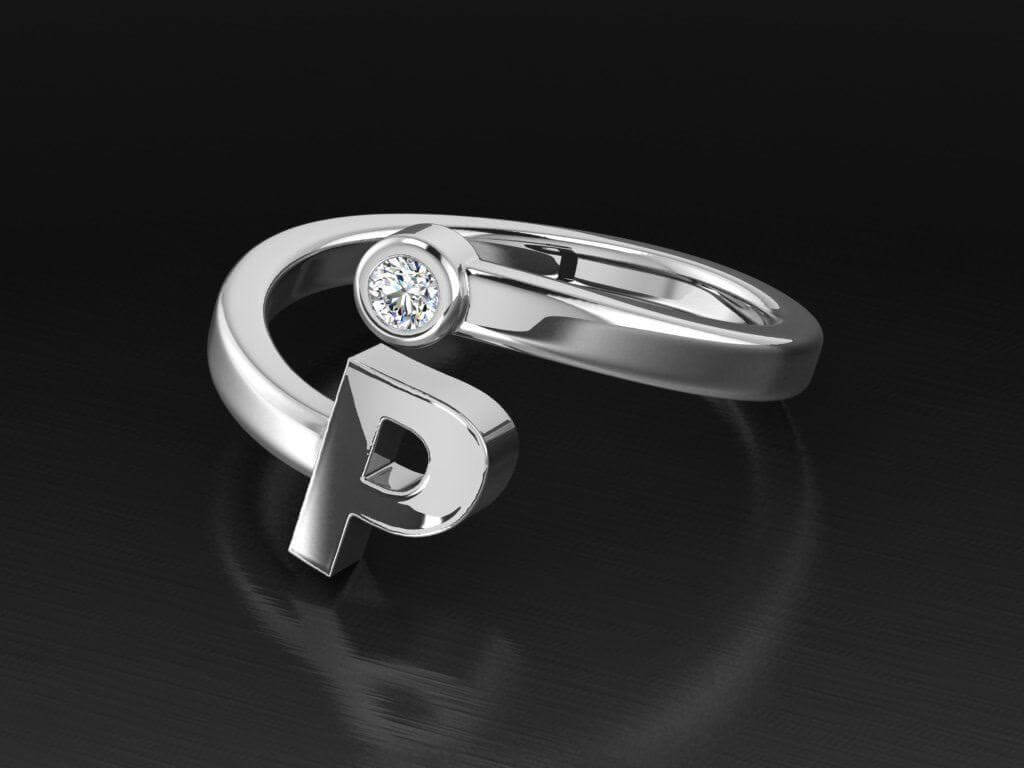 טבעת עדינה לאישה 