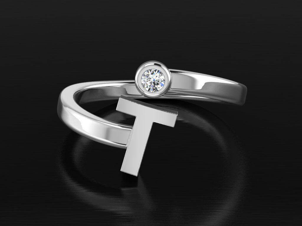 טבעת עדינה לאישה 