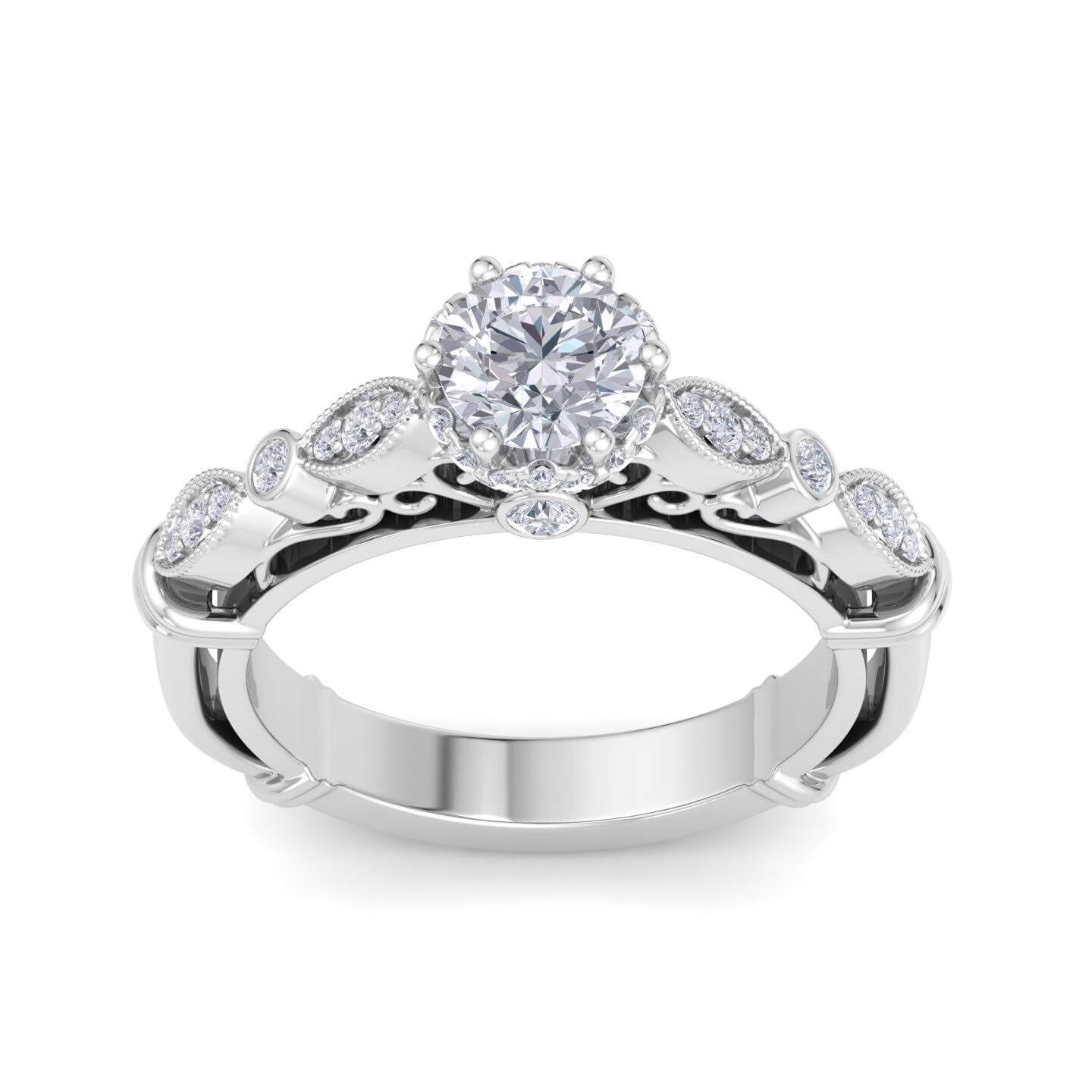 טבעת אירוסין יוקרתית