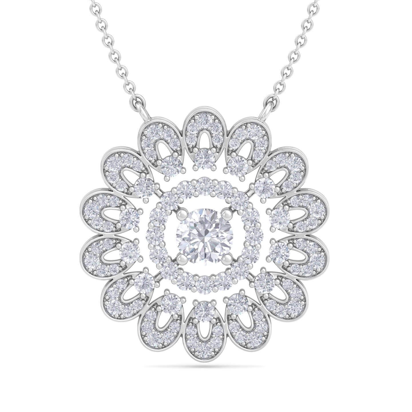 תליון מזהב לבן