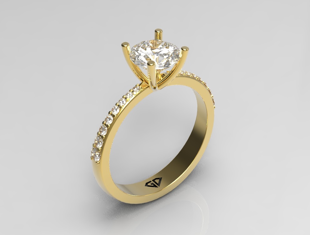 טבעות אירוסין מעוצבות