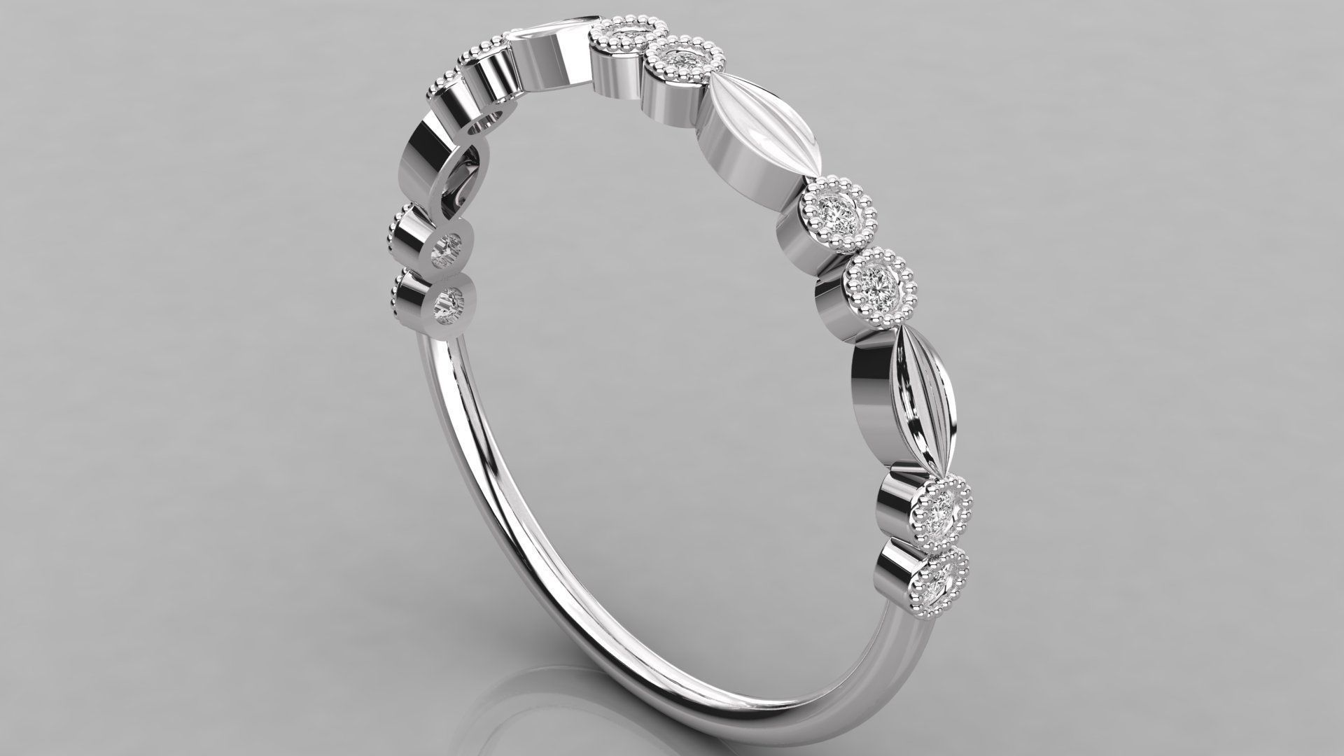 טבעת זהב מרשימה